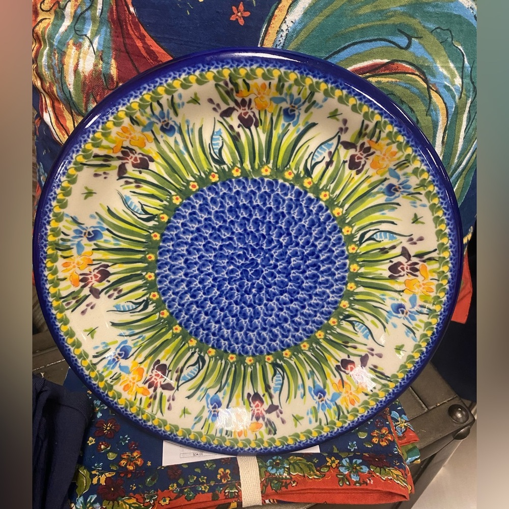 Unikat Polish Pottery Dinner Plate